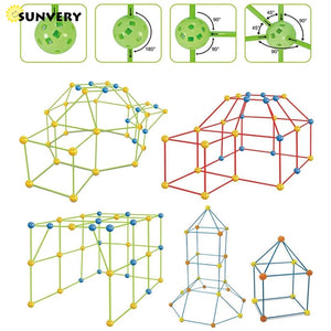 Bouw nu je eigen fort! Constructie kit 8+